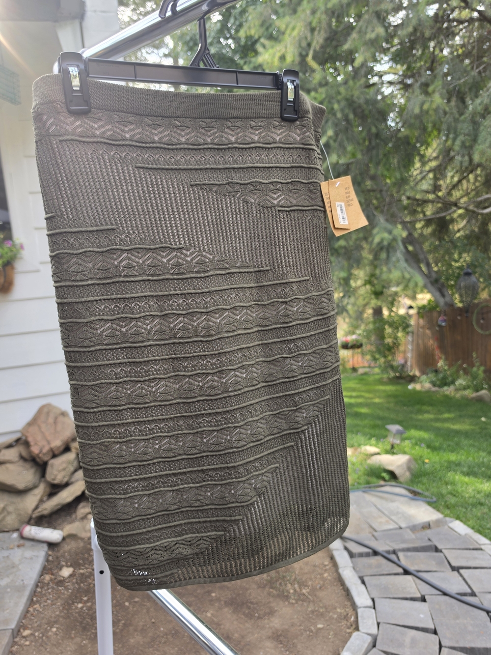 Rachel Roy Knit Textured Pencil Skirt NWT